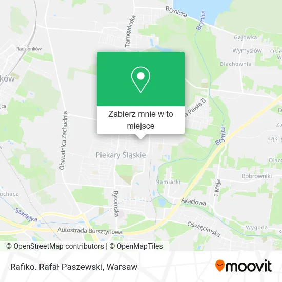 Mapa Rafiko. Rafał Paszewski