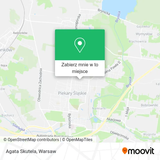 Mapa Agata Skutela