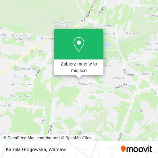 Mapa Kamila Głogowska