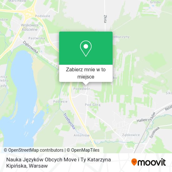 Mapa Nauka Języków Obcych Move i Ty Katarzyna Kipińska