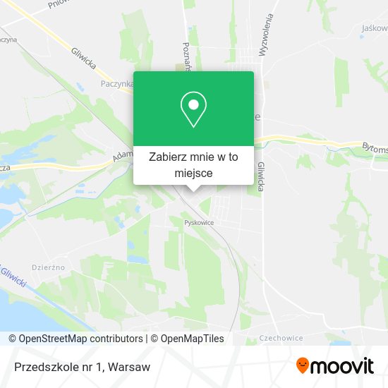 Mapa Przedszkole nr 1