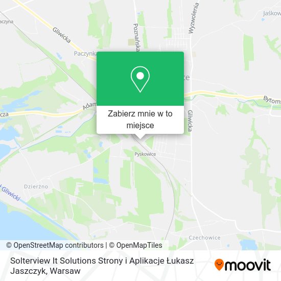 Mapa Solterview It Solutions Strony i Aplikacje Łukasz Jaszczyk