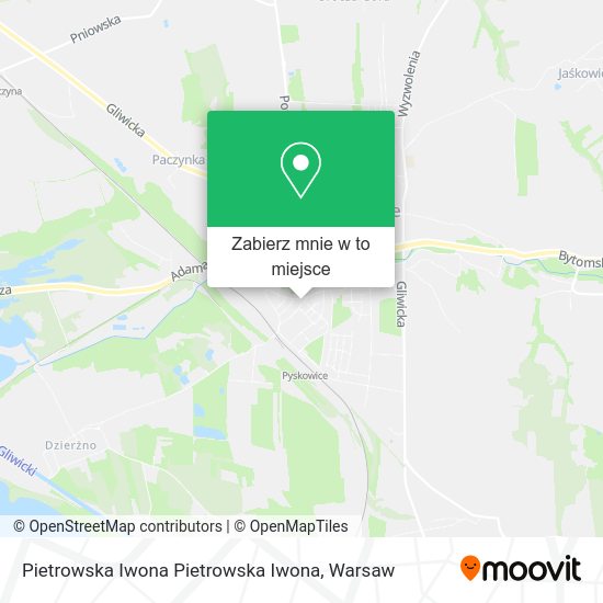 Mapa Pietrowska Iwona Pietrowska Iwona