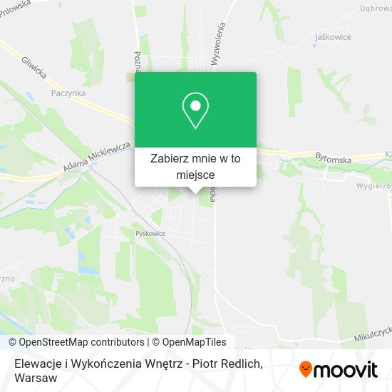 Mapa Elewacje i Wykończenia Wnętrz - Piotr Redlich