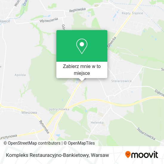 Mapa Kompleks Restauracyjno-Bankietowy