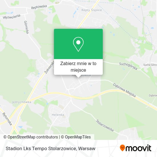 Mapa Stadion Lks Tempo Stolarzowice