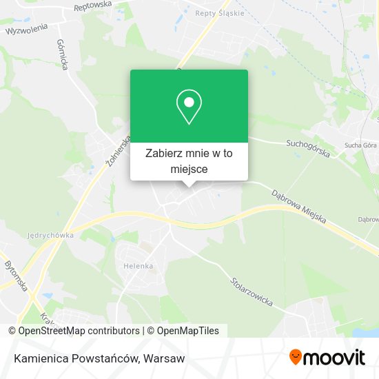 Mapa Kamienica Powstańców