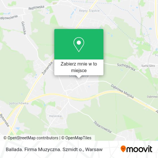 Mapa Ballada. Firma Muzyczna. Szmidt o.