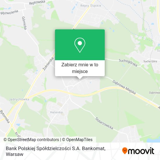 Mapa Bank Polskiej Spółdzielczości S.A. Bankomat