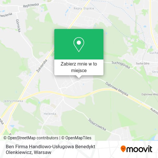 Mapa Ben Firma Handlowo-Usługowa Benedykt Olenkiewicz