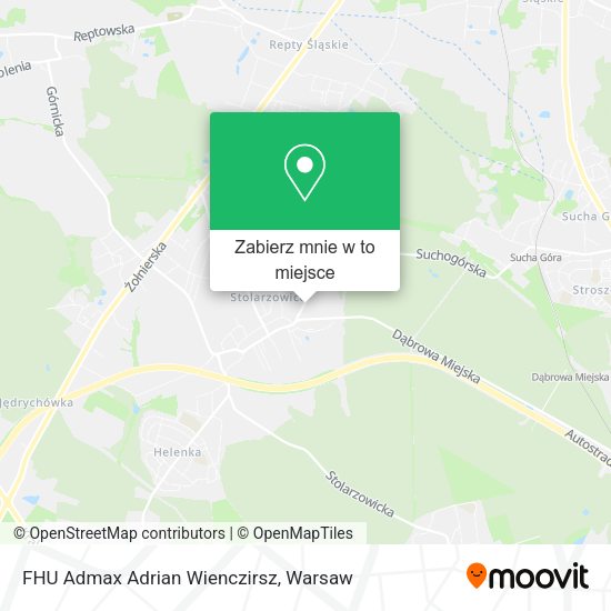 Mapa FHU Admax Adrian Wienczirsz