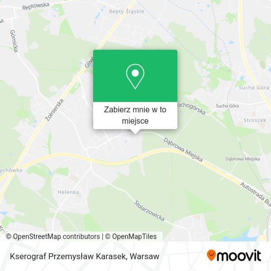 Mapa Kserograf Przemysław Karasek