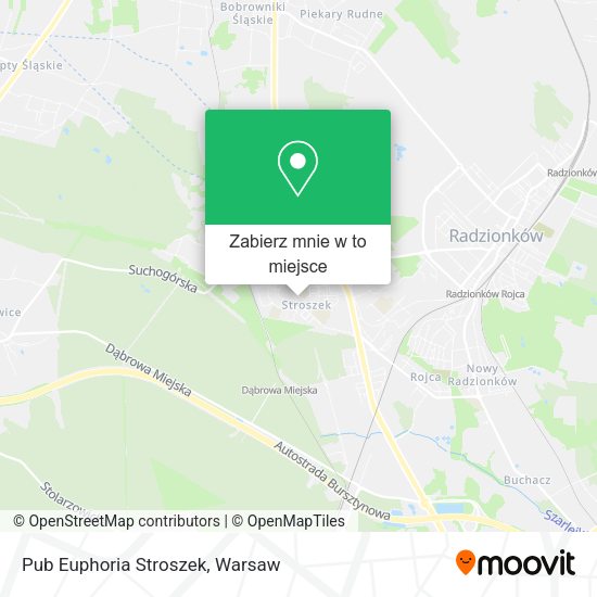 Mapa Pub Euphoria Stroszek