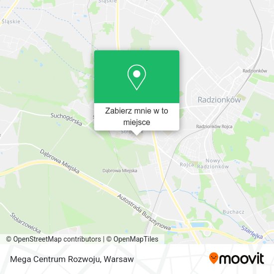 Mapa Mega Centrum Rozwoju