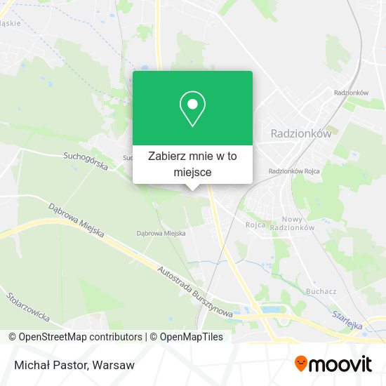 Mapa Michał Pastor