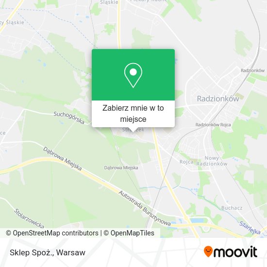 Mapa Sklep Spoż.