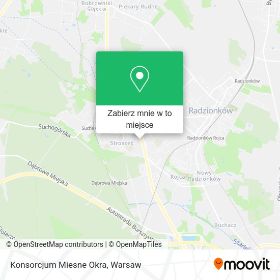 Mapa Konsorcjum Miesne Okra