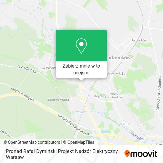 Mapa Pronad Rafał Dymiński Projekt Nadzór Elektryczny