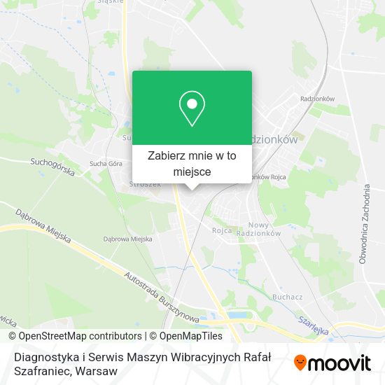 Mapa Diagnostyka i Serwis Maszyn Wibracyjnych Rafał Szafraniec