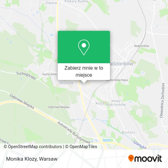 Mapa Monika Klozy