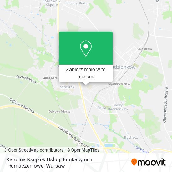 Mapa Karolina Książek Usługi Edukacyjne i Tłumaczeniowe