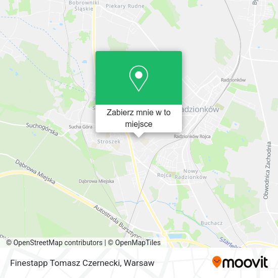 Mapa Finestapp Tomasz Czernecki