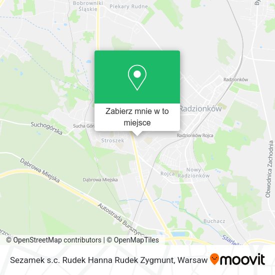 Mapa Sezamek s.c. Rudek Hanna Rudek Zygmunt