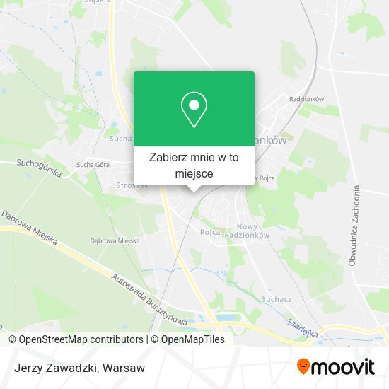 Mapa Jerzy Zawadzki