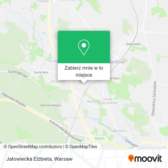 Mapa Jałowiecka Elżbieta