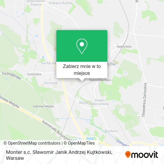 Mapa Monter s.c. Sławomir Janik Andrzej Kujtkowski