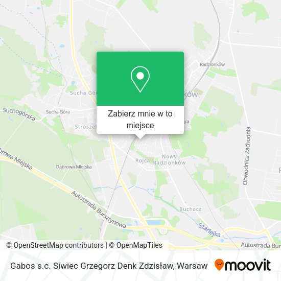 Mapa Gabos s.c. Siwiec Grzegorz Denk Zdzisław