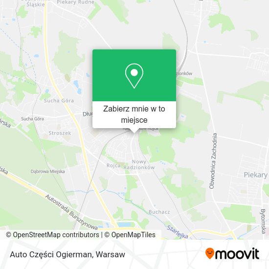 Mapa Auto Części Ogierman