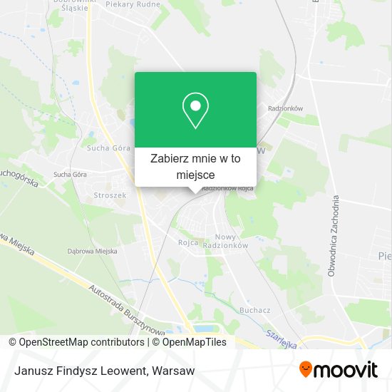 Mapa Janusz Findysz Leowent