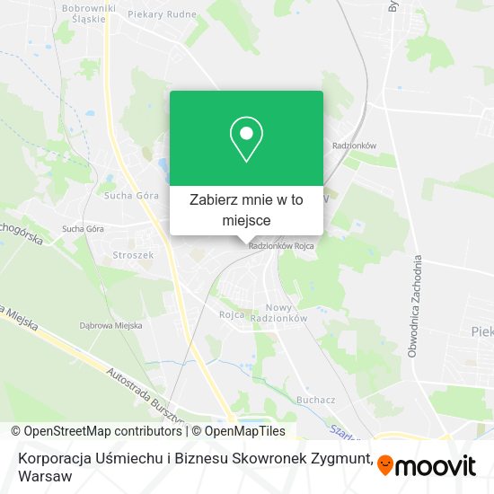 Mapa Korporacja Uśmiechu i Biznesu Skowronek Zygmunt