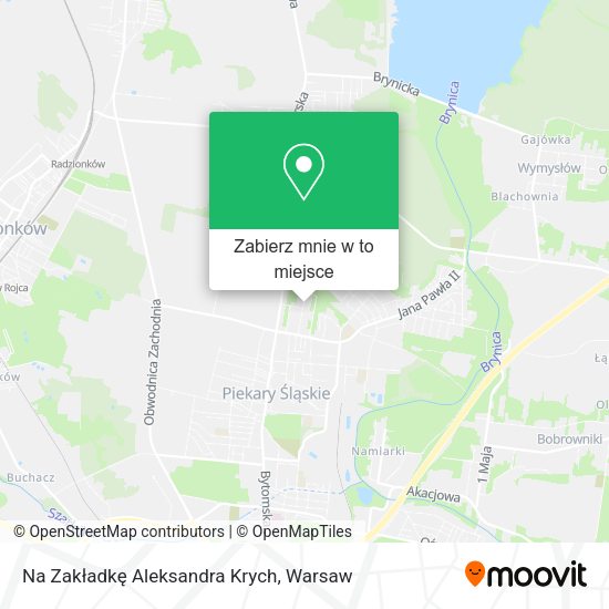 Mapa Na Zakładkę Aleksandra Krych