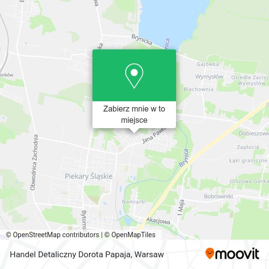 Mapa Handel Detaliczny Dorota Papaja