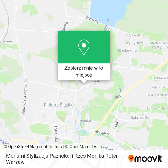 Mapa Monami Stylizacja Paznokci i Rzęs Monika Roter