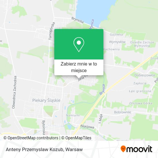 Mapa Anteny Przemyslaw Kozub