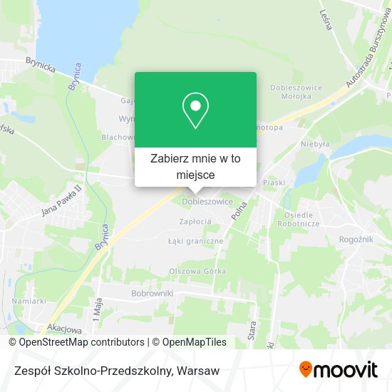 Mapa Zespół Szkolno-Przedszkolny