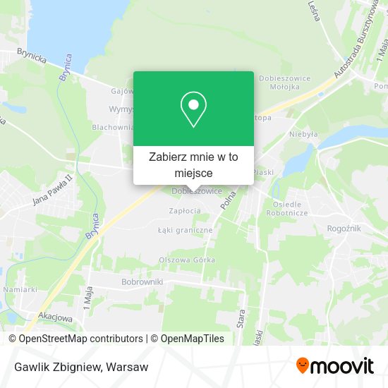 Mapa Gawlik Zbigniew