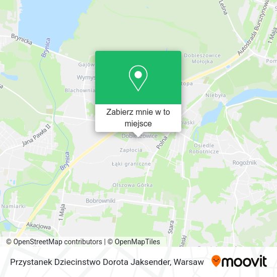 Mapa Przystanek Dziecinstwo Dorota Jaksender