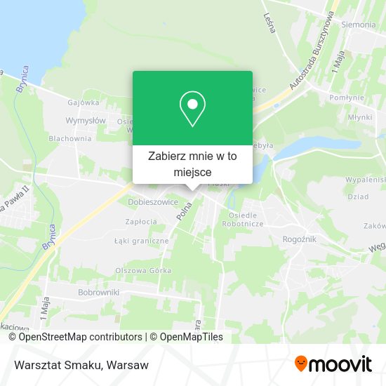 Mapa Warsztat Smaku