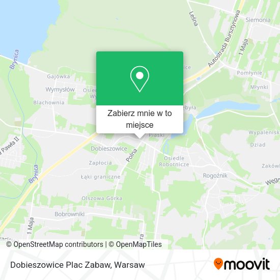 Mapa Dobieszowice Plac Zabaw