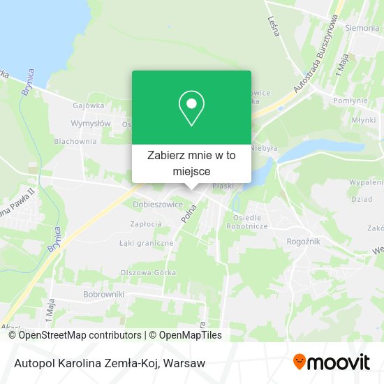 Mapa Autopol Karolina Zemła-Koj