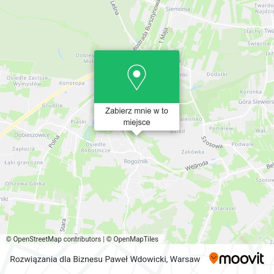 Mapa Rozwiązania dla Biznesu Paweł Wdowicki