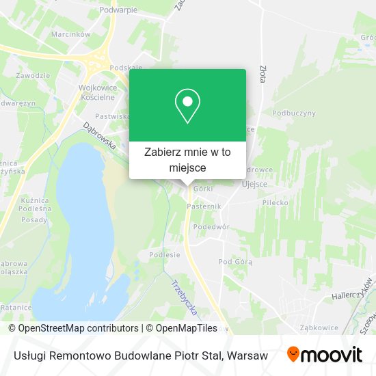 Mapa Usługi Remontowo Budowlane Piotr Stal