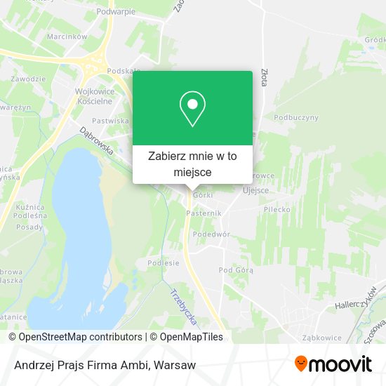 Mapa Andrzej Prajs Firma Ambi