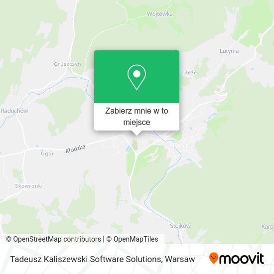 Mapa Tadeusz Kaliszewski Software Solutions