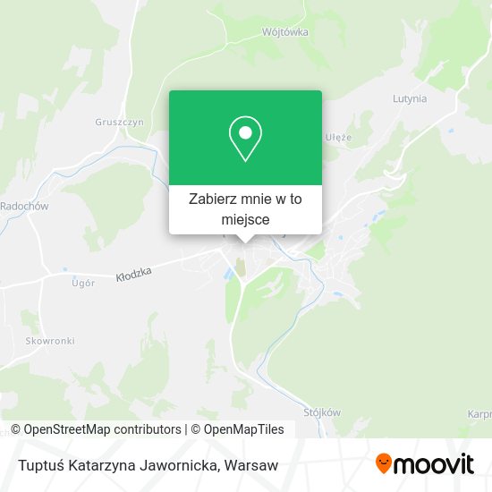 Mapa Tuptuś Katarzyna Jawornicka