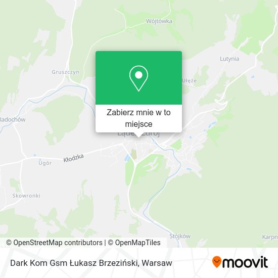 Mapa Dark Kom Gsm Łukasz Brzeziński